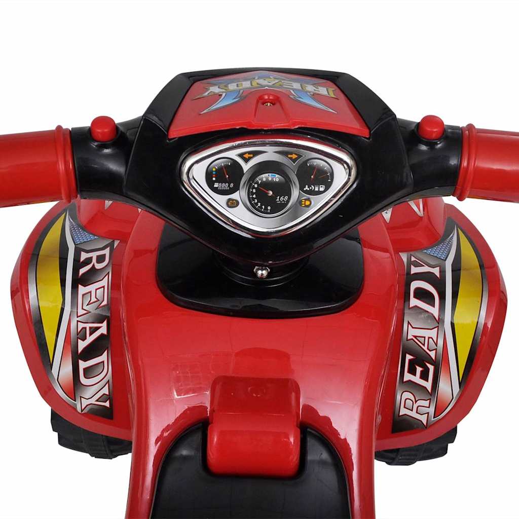 Quad per Bambini Rosso con Suoni e Luci 10070