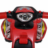 Quad per Bambini Rosso con Suoni e Luci 10070