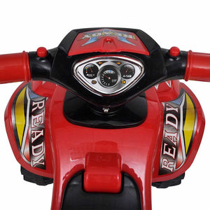 Quad per Bambini Rosso con Suoni e Luci 10070