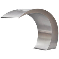 Cascata da Giardino in Acciaio Inossidabile 45x30x60 cm   cod mxl 77822