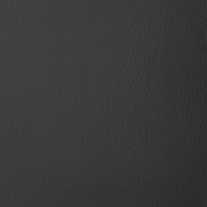 Divano Componibile a 3 Posti in Pelle Artificiale Nero 241979