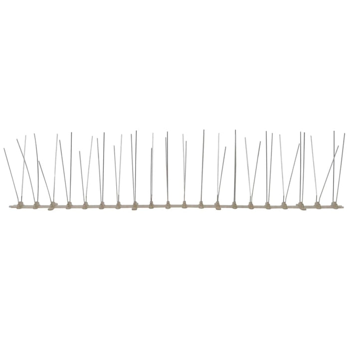 Set Dissuasori per Uccelli e Piccioni 6 pz 4 File 3 m cod mxl 55388