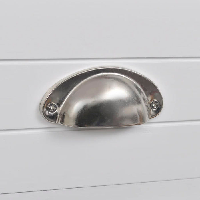 Comodino con 1 Cassetto Bianco 242040