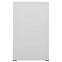 Schedario Grigio Chiaro 46x62x102,5 cm in Acciaio cod mxl 74176