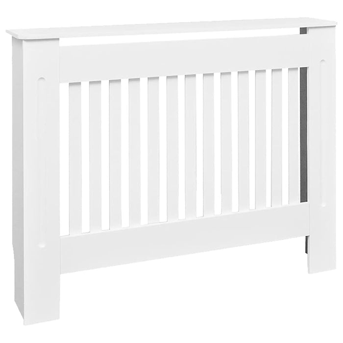 Armadietto Copritermosifone in MDF Bianco 112 cm 242189