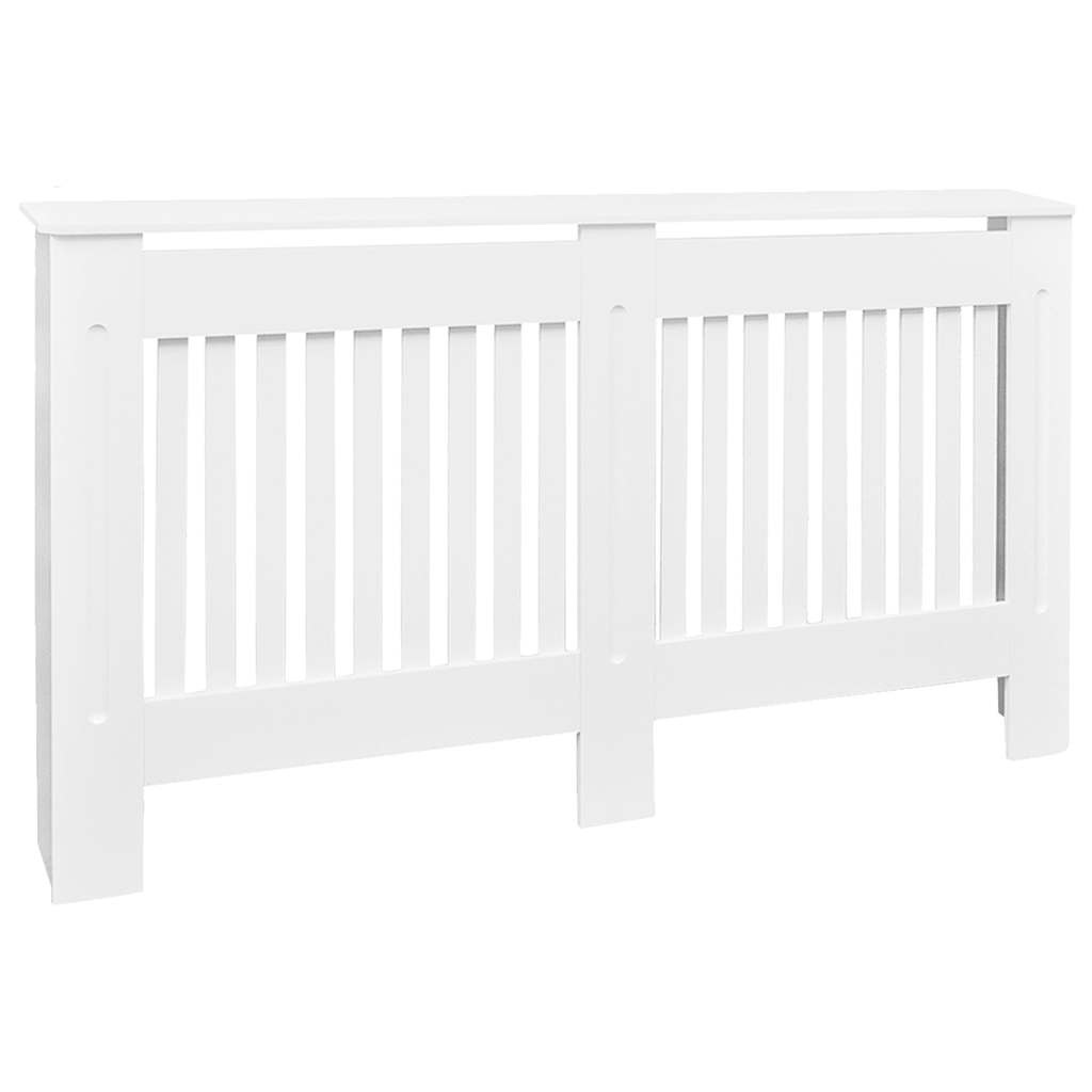 Armadietto Copritermosifone in MDF Bianco 152 cm 242190