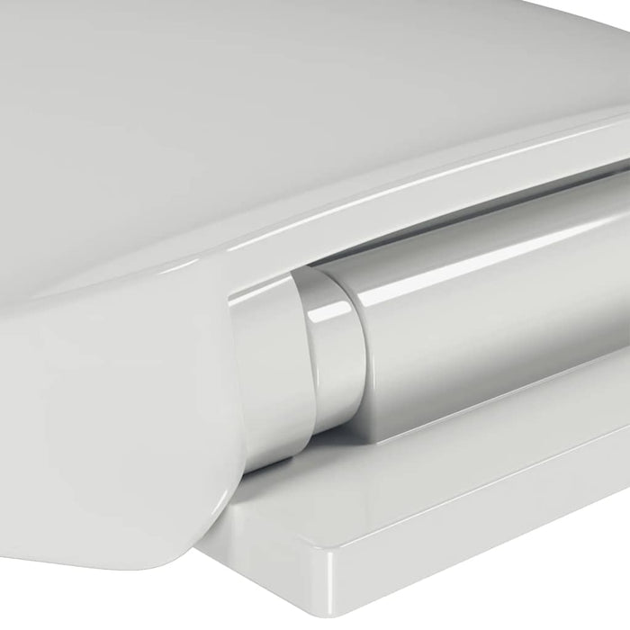 Copriwater a Chiusura Ammortizzata Bianco Ovale 141762