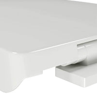 Copriwater a Chiusura Ammortizzata Bianco Quadrato 141763