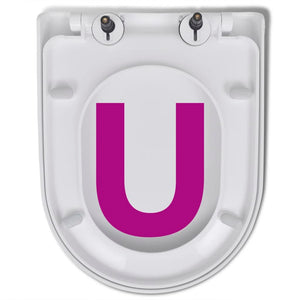 Copriwater Ammortizzato e Sgancio Rapido Bianco Quadrato 141765