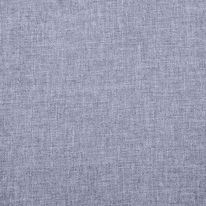 Divano a 2 Posti in Tessuto Grigio Chiaro 242218