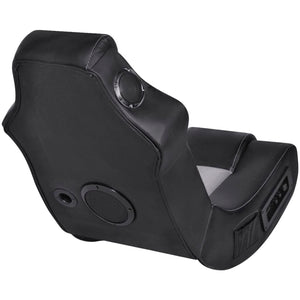 Sedia a Dondolo con Musica Nero e Grigio in Similpelle 241960