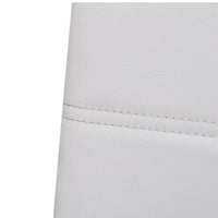 Sedie da Pranzo a Sbalzo 2 pz Bianche in Similpelle cod mxl 22564