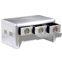 Tavolino Aviatore con 3 Cassetti Stile Vintage Aircraft Airman 242119