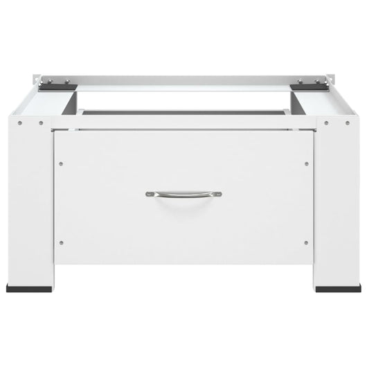 Supporto Alzatina per Lavatrice con Cassetto Bianco 50448