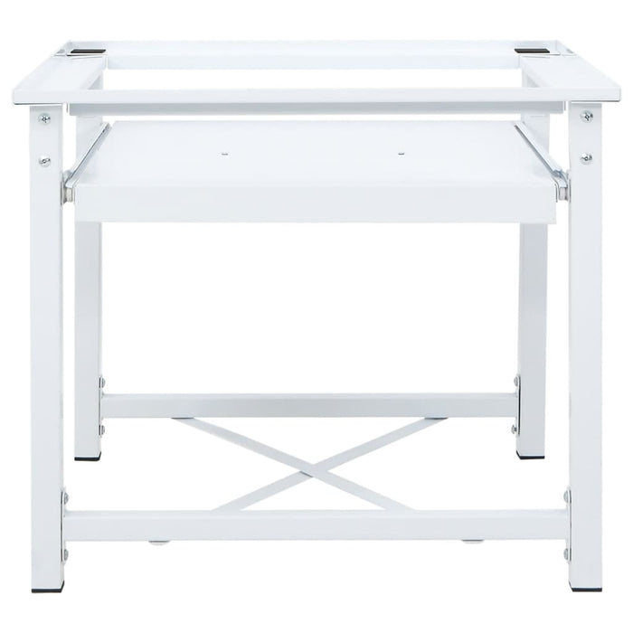 Supporto Lavatrice e Asciugatrice con Mensola Estraibile Biancocod mxl 126821