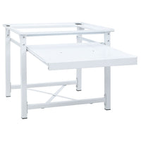 Supporto Lavatrice e Asciugatrice con Mensola Estraibile Biancocod mxl 126821