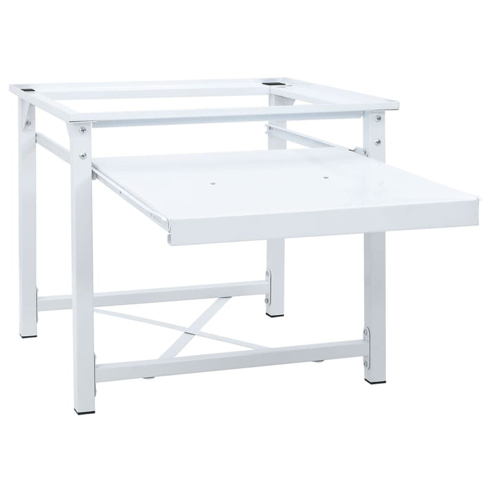 Supporto Lavatrice e Asciugatrice con Mensola Estraibile Biancocod mxl 126821