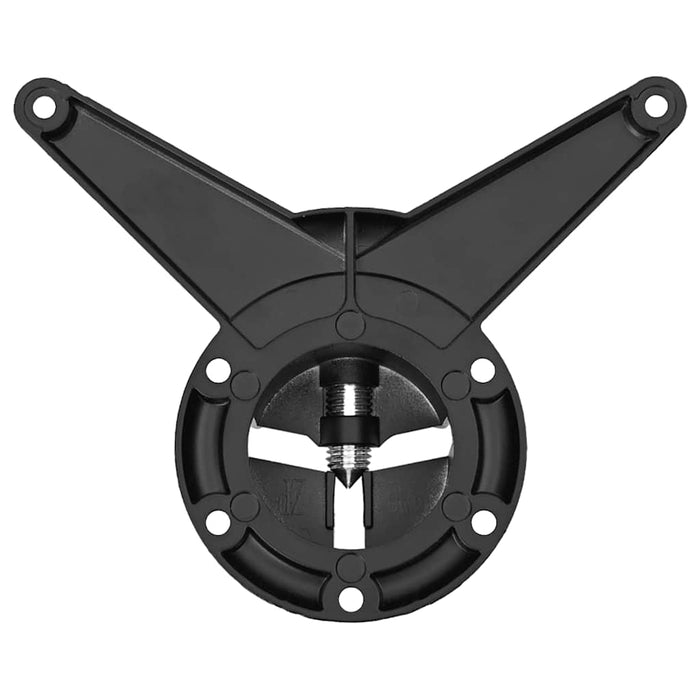 Set Gambe Tavolo Altezza Regolabile Nere 870 mm 242140