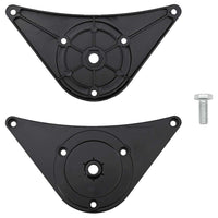 Set Gambe per Tavolo 4 pz Nere Regolabili in Altezza 710 mm 242148