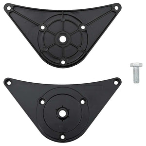 Set Gambe Tavolo Altezza Regolabile Nere 870 mm 242149