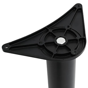 Set Gambe Tavolo Altezza Regolabile Nere 870 mm 242149