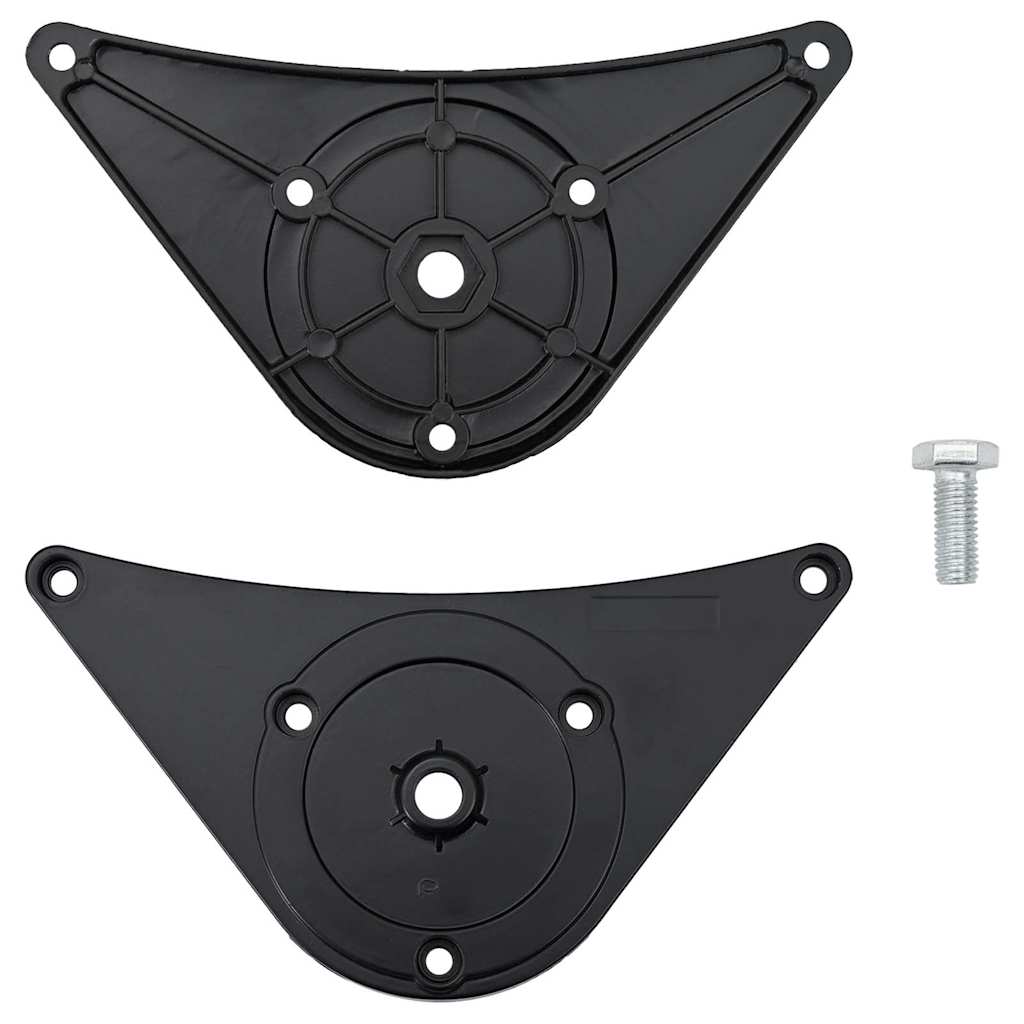 Gambe Tavolo 4 pz Regolabili Nere 1100 mm cod mxl 73578