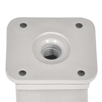 Gambe per divano 4 pcs Argento 38 x 38 x 180 mm Ferro 242156