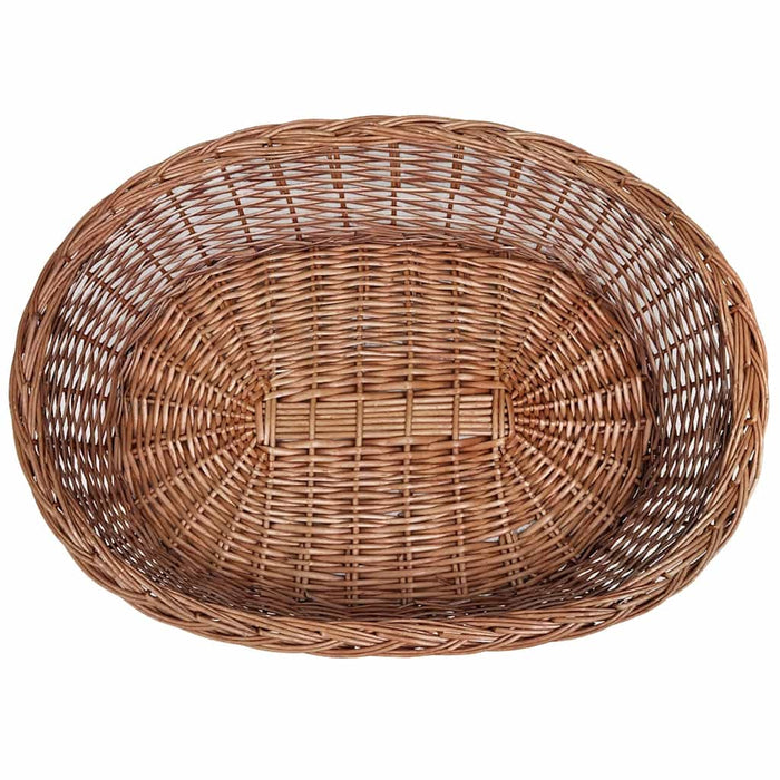 Cesto per Cani/Lettino in Vimini Naturale 90 cm cod mxl 53379