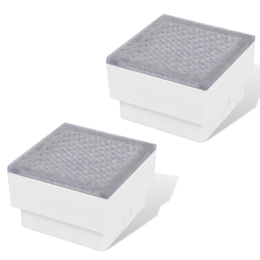 Luci Calpestabili 2 pz a LED 100 x 100 x 68 mm 41715