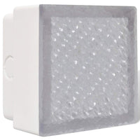 Luci Calpestabili 2 pz a LED 100 x 100 x 68 mm cod mxl 66083