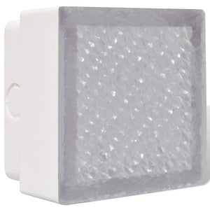 Luci Calpestabili 2 pz a LED 100 x 100 x 68 mm cod mxl 66083