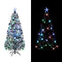 Albero di Natale Preilluminato con Supporto 180 cm Fibra Ottica 242427