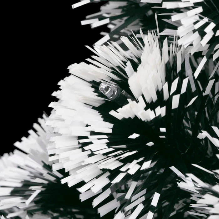 Albero di Natale Artificiale Supporto/LED 180 cm Fibra Ottica cod mxl 15576