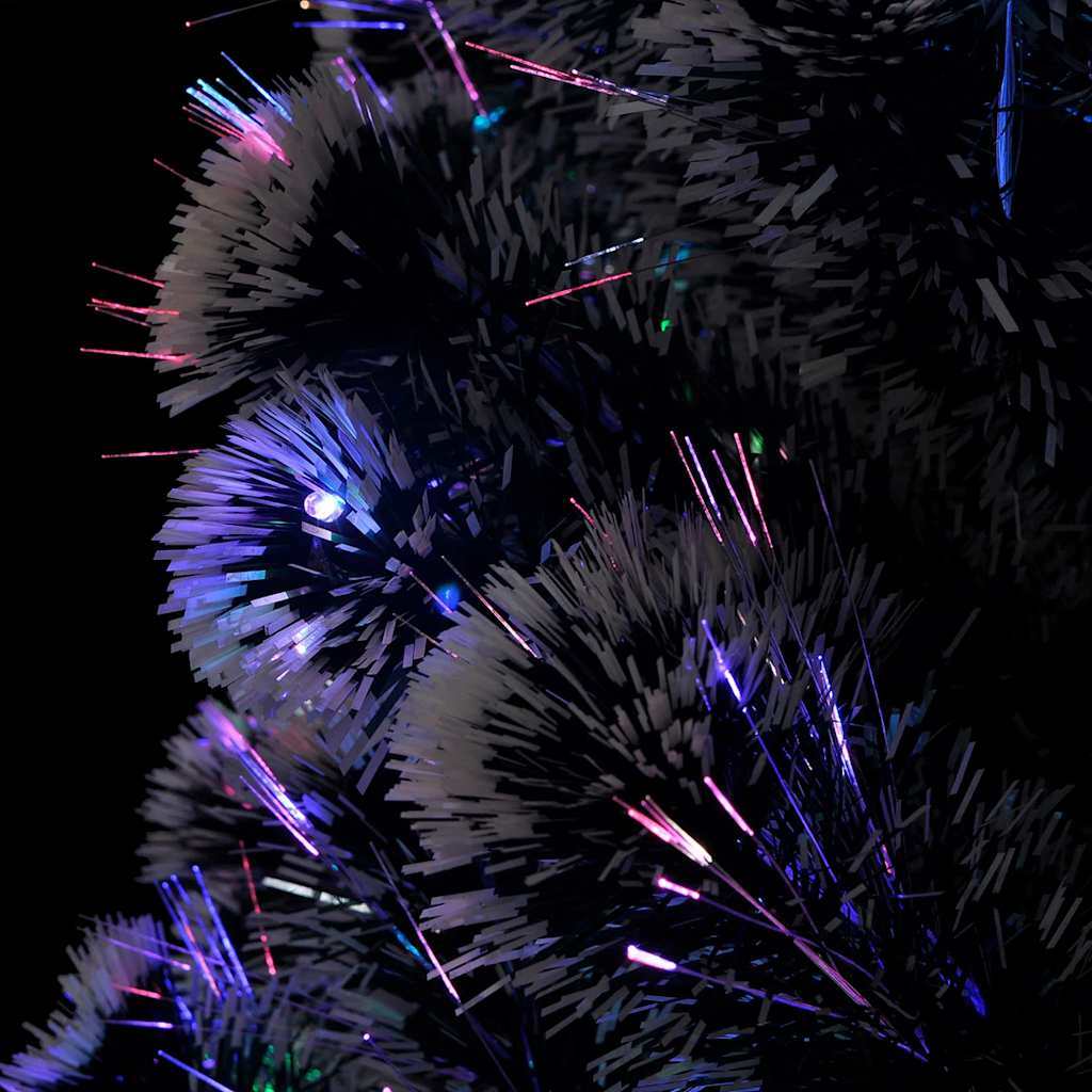 Albero di Natale Preilluminato con Supporto 210 cm Fibra Ottica 242428