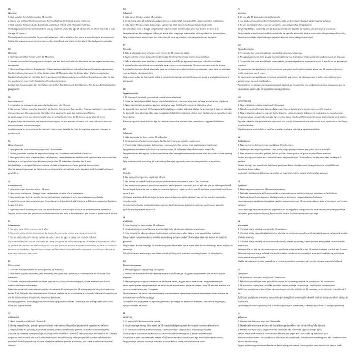 Sponda di Sicurezza per Lettino Bambino 102 x 42 cm Verde 10099