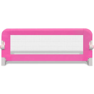 Barriera di Sicurezza per Letto Bambino 102 x 42 cm Rosa 10101