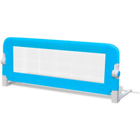 Sponda di Sicurezza per Lettino Bambino 102 x 42 cm Blu 10103