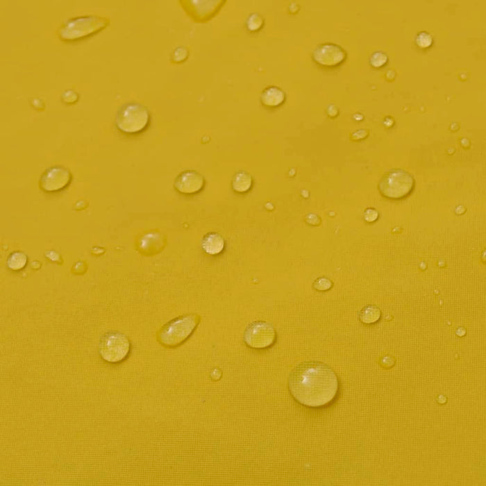 Impermeabile Lungo Resistente all'Acqua Cappuccio Giallo XXL 130771