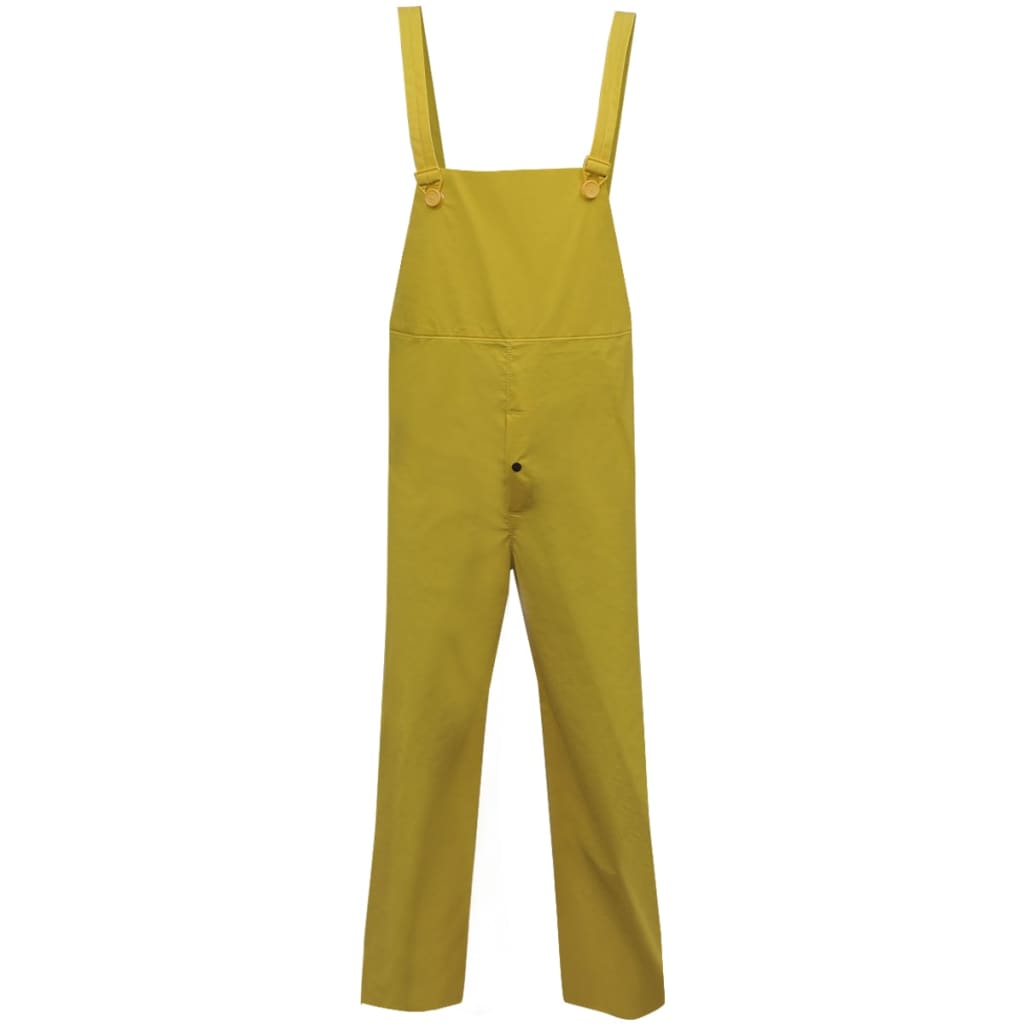 Impermeabile Verde resistente a 2 pezzi con cappuccio Giallo L 130777