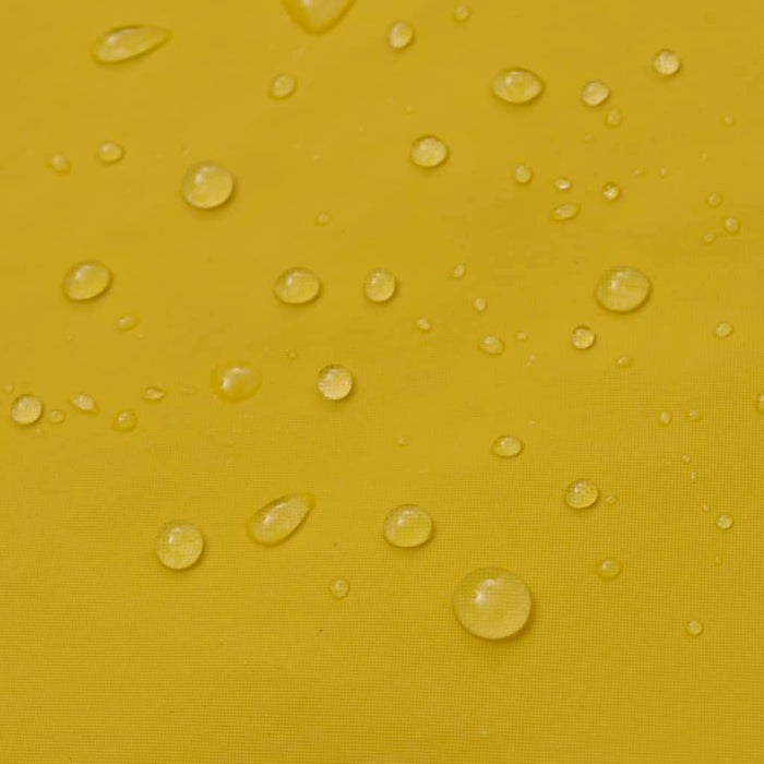Impermeabile Verde resistente a 2 pezzi con cappuccio Giallo XL 130778