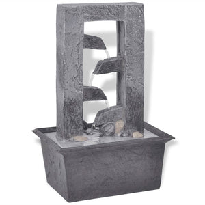 Fontana da Interno con LED in Poliresinacod mxl 78296