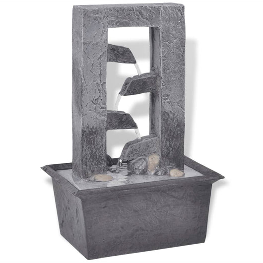 Fontana da Interno con LED in Poliresinacod mxl 78296