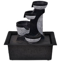 Fontana da Interno con Luci a LED in Poliresina 242352