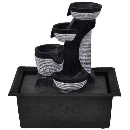 Fontana da Interno con Luci a LED in Poliresina 242352