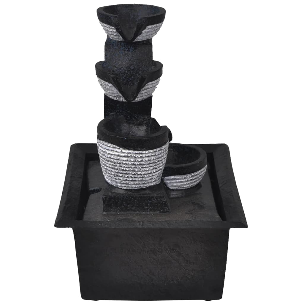 Fontana da Interno con Luci a LED in Poliresina 242352