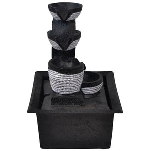 Fontana da Interno con Luci a LED in Poliresina 242352