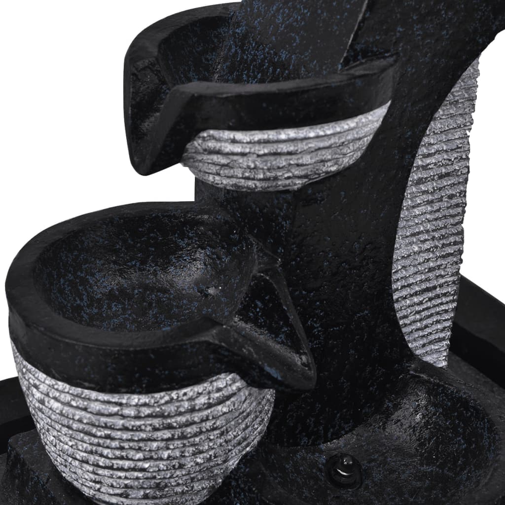 Fontana da Interno con Luci a LED in Poliresina 242352