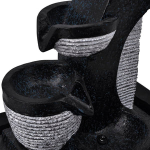 Fontana da Interno con Luci a LED in Poliresina 242352