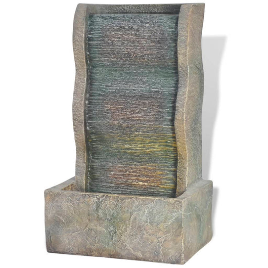 Fontana da Interno con Luci LED in Poliresina 242354