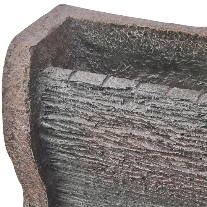 vidaXL Fontana da Interno con Luci LED in Poliresina